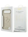 Etui Guess Fixed Glitter Big 4G do Apple iPhone Air złoty