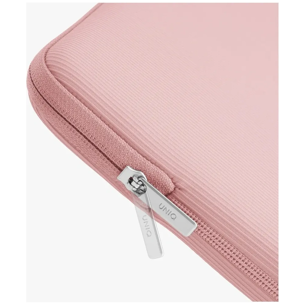 Torba na laptopa UNIQ Cyprus Ridge Edition Laptop Sleeve 14" water-resistant neoprene różowy