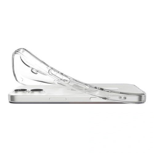 Etui Spigen Liquid Crystal Mag MagSafe do Apple iPhone 17 Clear/white