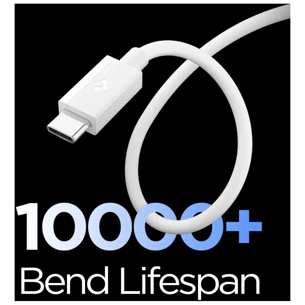 Kabel Spigen EB6010AC Essential USB-C Cable 60W 100cm White