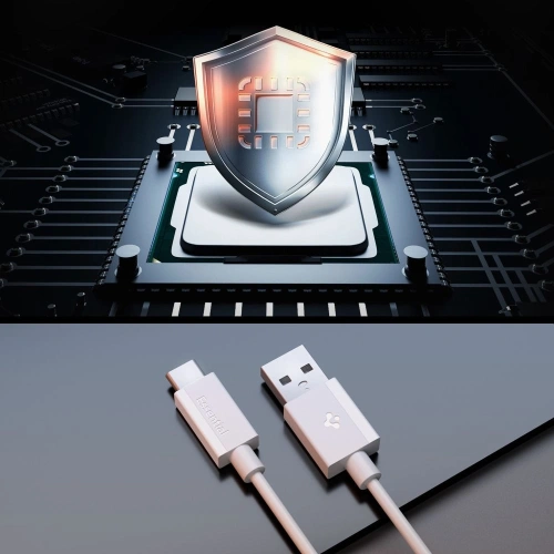 Kabel Spigen EB6010AC Essential USB-C Cable 60W 100cm White