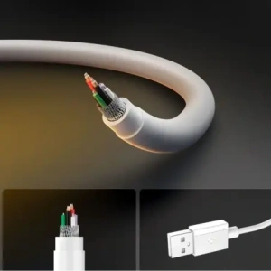 Kabel Spigen EB6010AC Essential USB-C Cable 60W 100cm White