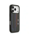 Etui BMW M Kevlar Lines & Logo MagSafe do Apple iPhone 17 Pro czarny