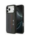 Etui BMW M Kevlar Lines & Logo MagSafe do Apple iPhone 17 Pro Max czarny