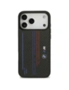 Etui BMW M Kevlar Lines & Logo MagSafe do Apple iPhone 17 Pro Max czarny