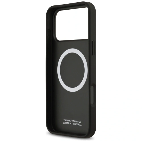 Etui BMW M Kevlar Lines & Logo MagSafe do Apple iPhone 17 Pro Max czarny