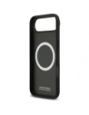 Etui BMW M Kevlar Lines & Logo MagSafe do Apple iPhone Air czarny