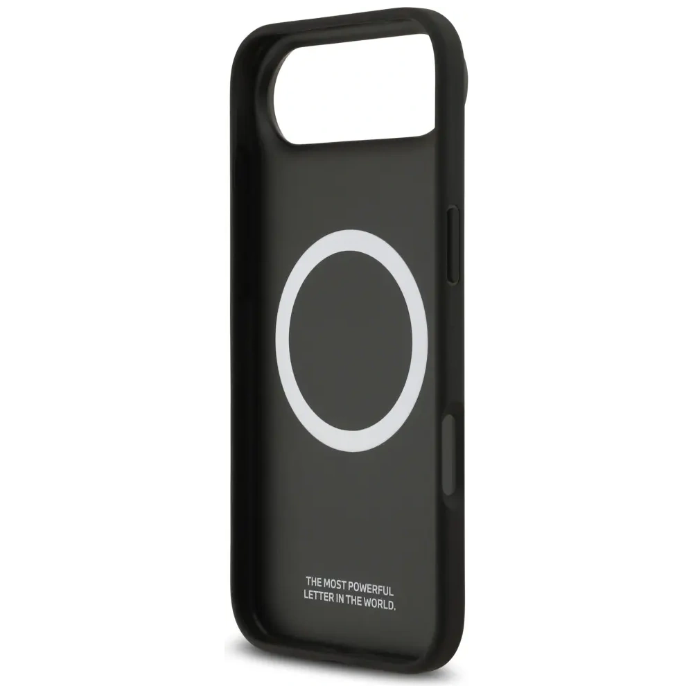 Etui BMW M Kevlar Lines & Logo MagSafe do Apple iPhone Air czarny