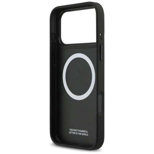 Etui BMW M Quilted Logo MagSafe do Apple iPhone 17 Pro Max antracyt