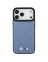 Etui BMW M Quilted Logo MagSafe do Apple iPhone 17 Pro Max niebieski