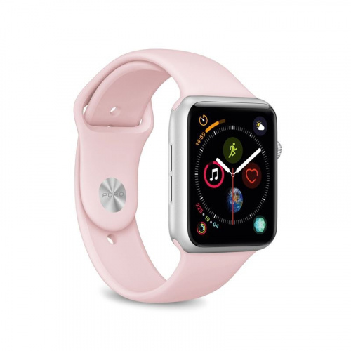 Puro Distributor - 8033830279614 - PUR083PNK - PURO ICON Apple Watch Band 38 / 40 mm (S/M & M/L) (sand pink) - B2B homescreen