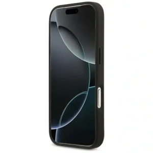 Etui Guess Grained Roses & Big 4G Logo do Apple iPhone 17 Pro czarny