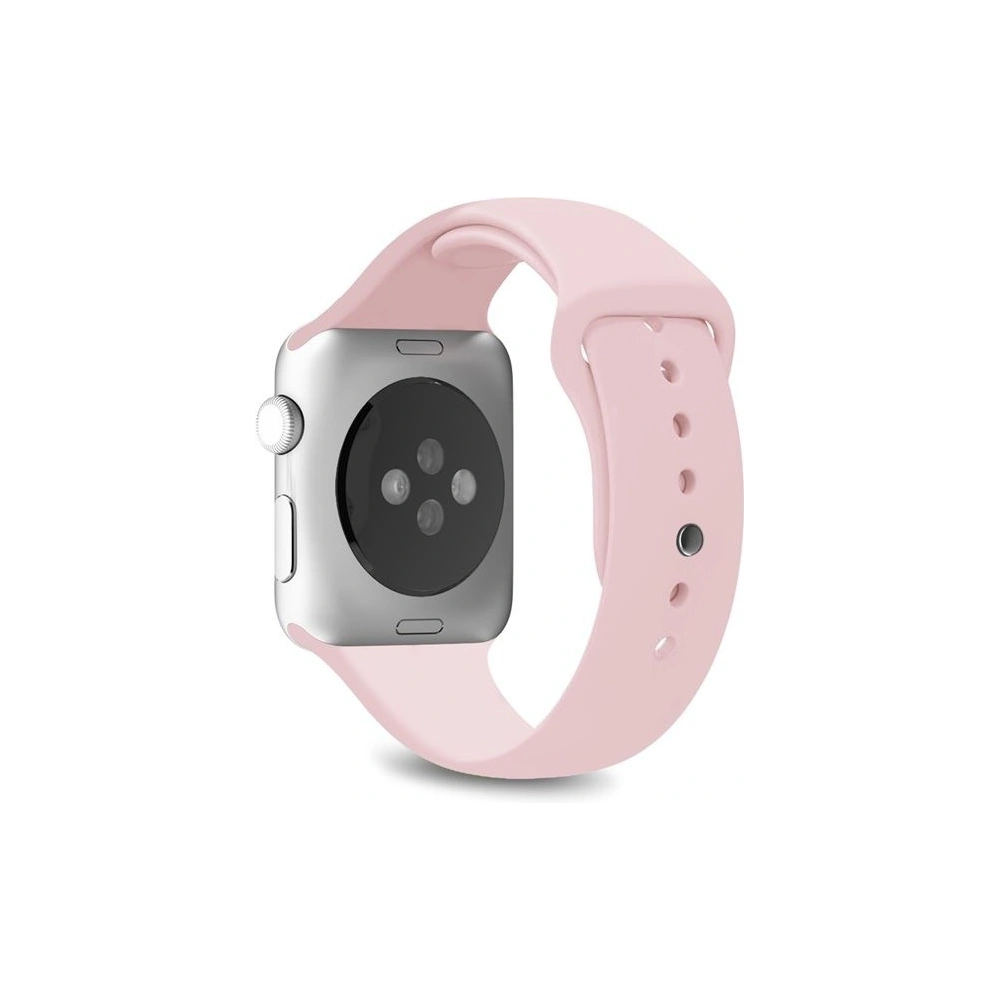 Hurtownia GSM - Elastický pásek PURO ICON Band Apple Watch 4/5/6/7/SE/8/9/10 40/41/42mm (S/M & M/L) (pískově růžová) - PUR083PNK - {ean13} - Hurt