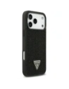 Etui Guess Rhinestone Triangle Logo do Apple iPhone 17 Pro Max czarny