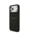 Etui Guess Saffiano Classic Logo MagSafe do Apple iPhone 17 Pro Max czarny