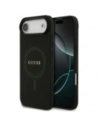 Etui Guess Saffiano Classic Logo MagSafe do Apple iPhone Air czarny