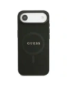 Etui Guess Saffiano Classic Logo MagSafe do Apple iPhone Air czarny