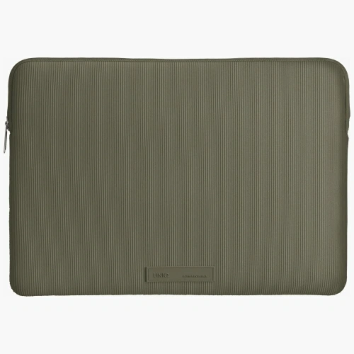 Torba na laptopa UNIQ Cyprus Ridge Edition Laptop Sleeve 14" water-resistant neoprene zielony