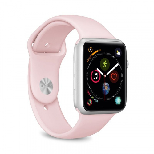 Puro Distributor - 8033830279522 - PUR088PNK - PURO ICON Apple Watch Band 42 / 44 mm (S/M & M/L) (sand pink) - B2B homescreen