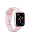 Elastický pásek PURO ICON Band Apple Watch 4/5/6/7/SE/8/9/Ultra 44/45/49mm (S/M & M/L) (písková růžová)