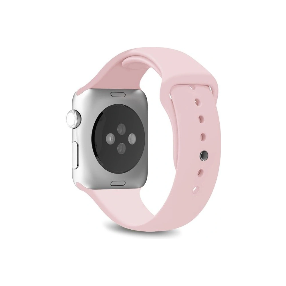 Hurtownia GSM - Elastický pásek PURO ICON Band Apple Watch 4/5/6/7/SE/8/9/Ultra 44/45/49mm (S/M & M/L) (písková růžová) - PUR088PNK - {ean13} - Hurt