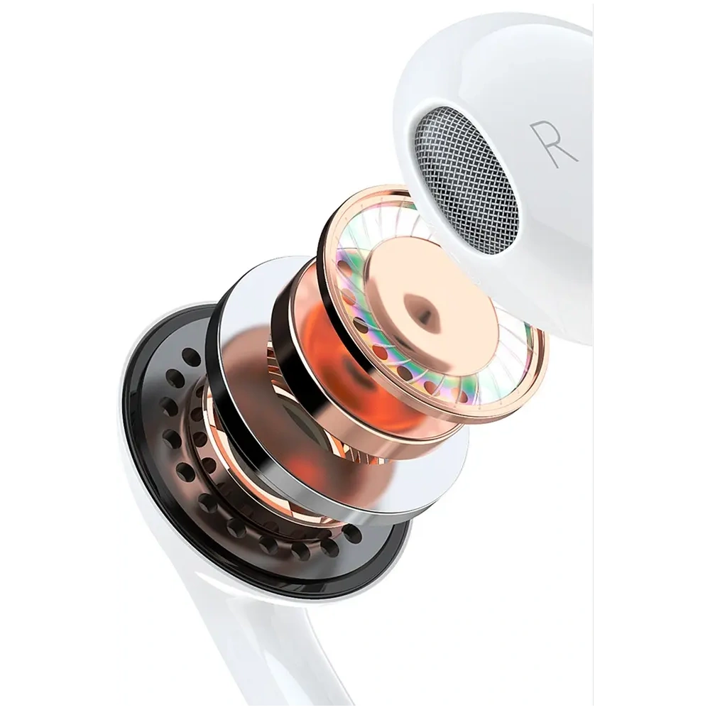 Słuchawki douszne DUDAO X14 PRO USB-C biały