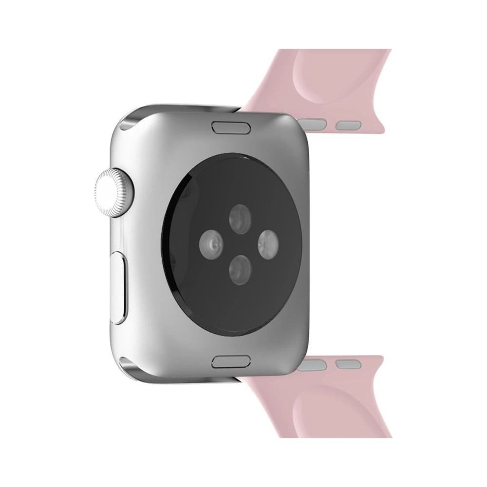 Hurtownia GSM - Elastický pásek PURO ICON Band Apple Watch 4/5/6/7/SE/8/9/Ultra 44/45/49mm (S/M & M/L) (písková růžová) - PUR088PNK - {ean13} - Hurt