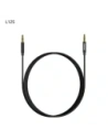 Kabel AUX DUDAO L12S mini jack 3.5mm 1m 3 polowy stereo czarny