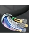 Kabel AUX DUDAO L12S mini jack 3.5mm 1m 3 polowy stereo czarny