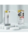 Kabel AUX DUDAO L12S mini jack 3.5mm 1m 3 polowy stereo czarny