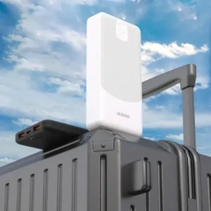 Powerbank DUDAO K10 10000mAh 2.4A 2xUSB-A biały