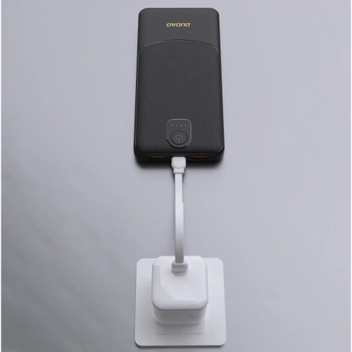 Powerbank DUDAO K10 10000mAh 2.4A 2xUSB-A biały