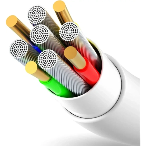 Kabel DUDAO L2T USB-A / USB-C 5A 1m biały