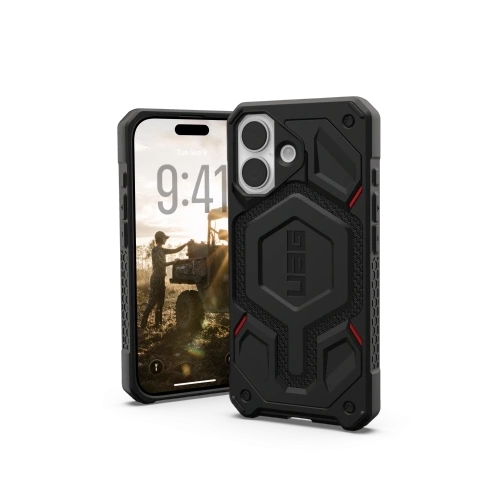 Etui UAG Urban Armor Gear Monarch Pro do Apple iPhone 17 MagSafe (kevlar black)