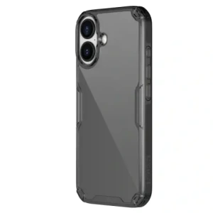Etui Nillkin Nature TPU Pro do Apple iPhone 17 półprzezroczyste-czarne