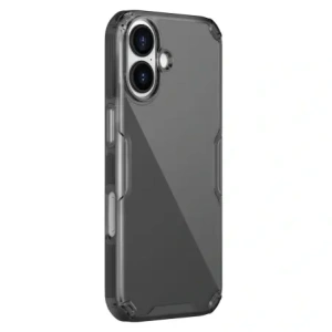 Etui Nillkin Nature TPU Pro do Apple iPhone 17 półprzezroczyste-czarne
