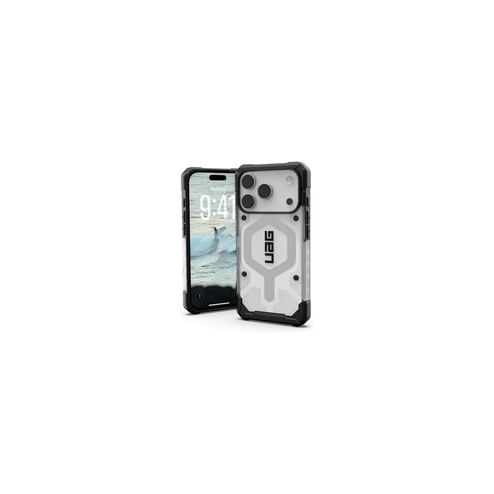 Etui UAG Urban Armor Gear Pathfinder Clear MagSafe do Apple iPhone 17 Pro MagSafe (ice/silver)