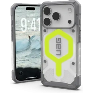 Etui UAG Urban Armor Gear Pathfinder Clear MagSafe do Apple iPhone 17 Pro MagSafe (active neon)