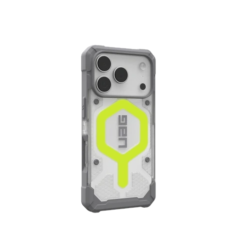 Etui UAG Urban Armor Gear Pathfinder Clear MagSafe do Apple iPhone 17 Pro MagSafe (active neon)
