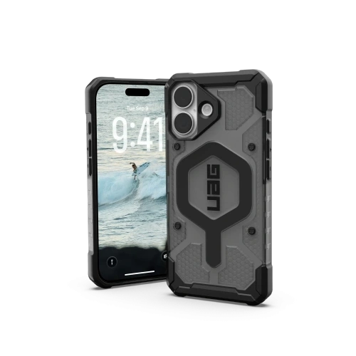 Etui UAG Urban Armor Gear Pathfinder Clear MagSafe do Apple iPhone 17 (ash/black)