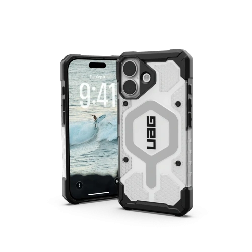 Etui UAG Urban Armor Gear Pathfinder Clear MagSafe do Apple iPhone 17 (ice/silver)