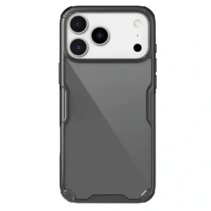 Etui Nillkin Nature TPU Pro do Apple iPhone 17 Pro Max półprzezroczyste-czarne