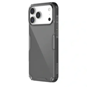 Etui Nillkin Nature TPU Pro do Apple iPhone 17 Pro Max półprzezroczyste-czarne