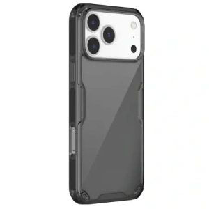 Etui Nillkin Nature TPU Pro do Apple iPhone 17 Pro Max półprzezroczyste-czarne