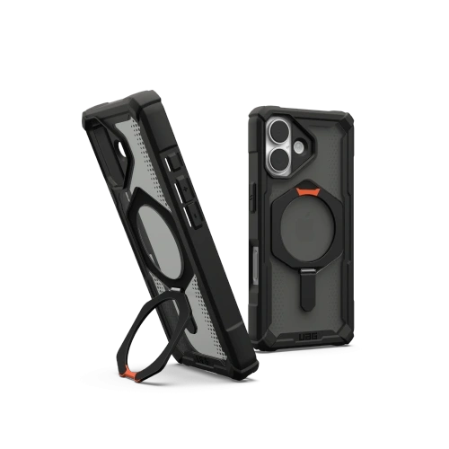 Etui UAG Urban Armor Gear Plasma XTE MagSafe do Apple iPhone 17 (black / pop orange)