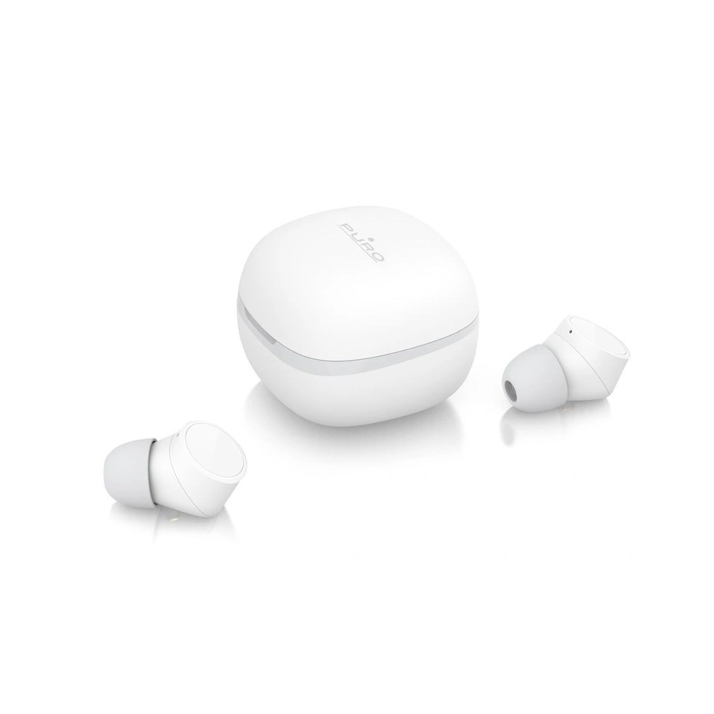 Wholesale PURO TWINS TWS Bluetooth 5.0 with charging case IPX6 (white) - PUR094WHT - {ean13} - Hurt