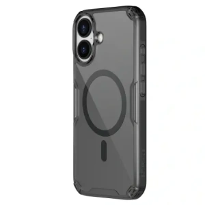 Etui Nillkin Nature TPU Pro Magnetic MagSafe do Apple iPhone 17 Pro półprzezroczyste-czarne