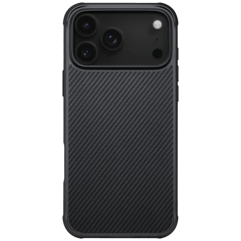 Etui PITAKA Aramid ProGuard do Apple iPhone 17 Pro czarno szary