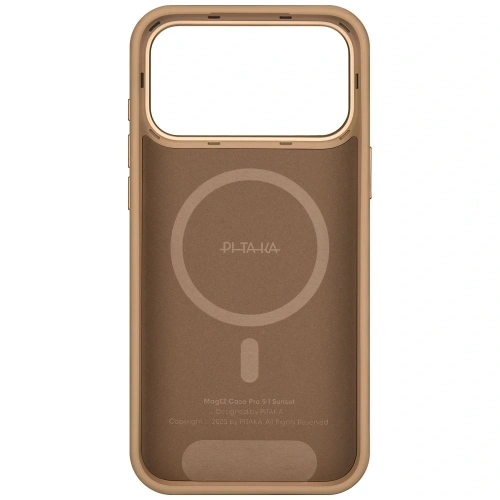 Etui PITAKA Aramid UltraGuard Moonrise MagSafe do Apple iPhone 17 Pro Max sunset