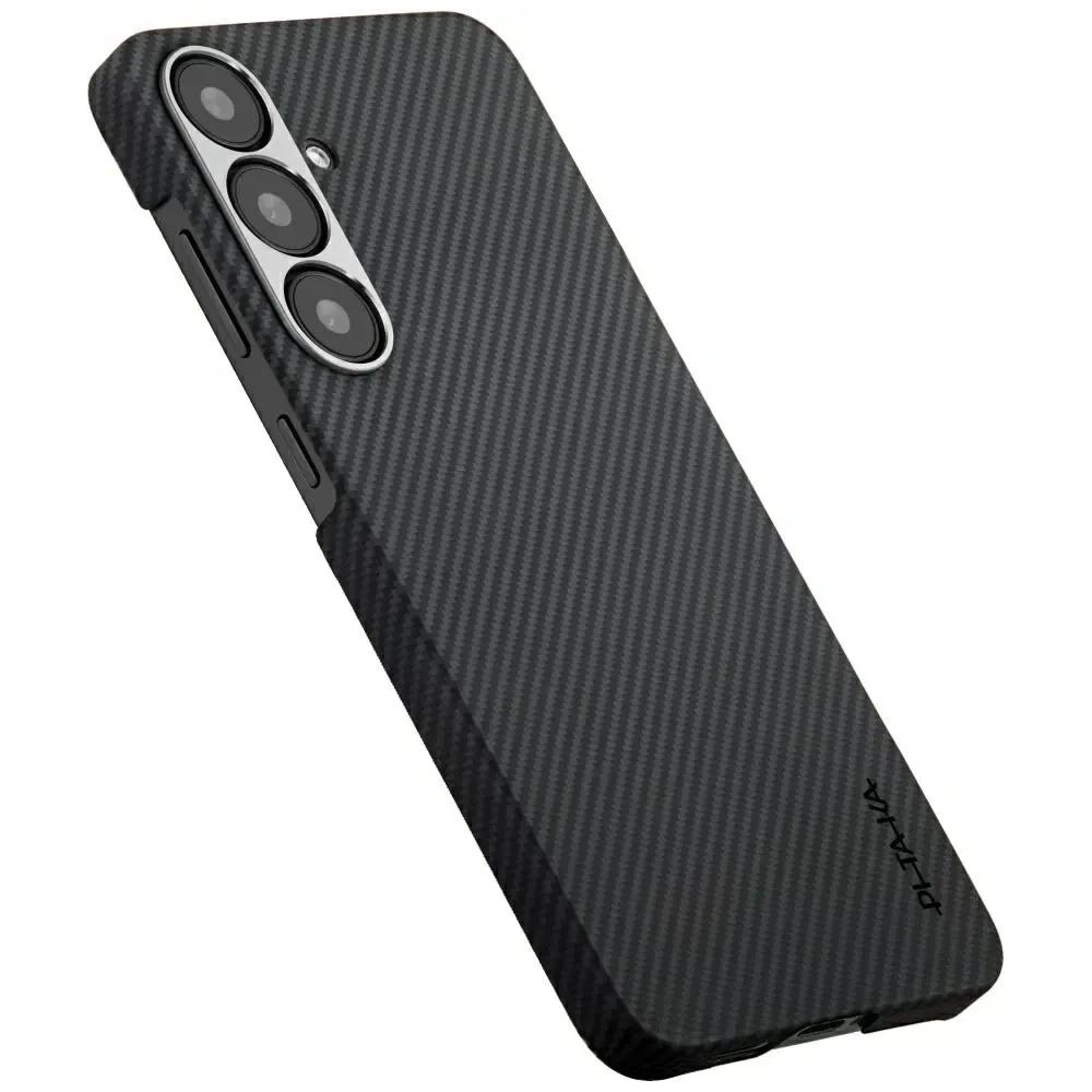 Etui PITAKA Ultra-Slim MagSafe do Samsung Galaxy S25 czarno szary